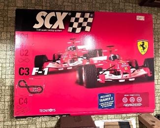 SCX 1:32 scale racing system. Never opened
