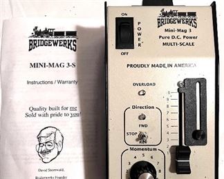 Bridge Werks Mini-Mage 3-S Transformer - SOME OF THE TRAIN PARTS MAY BE SOLD