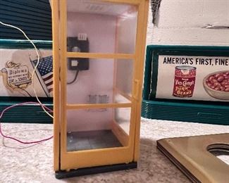 G Gauge phone booth