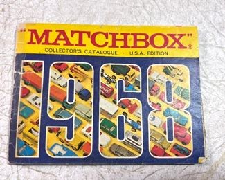 Vtg. 1968 Matchbox Collector's Catalogue