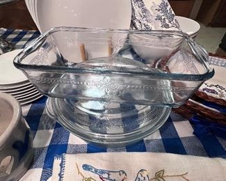 Vtg. Fire King Sapphire Blue loaf pan