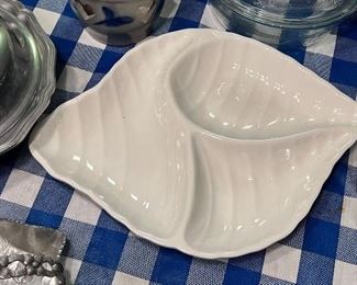 Shell divided plate