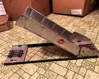 Marx Railroad hand crank drawbridge