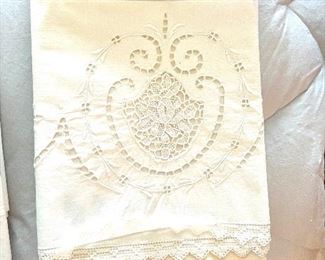 Hand stitched pillow cases - never used