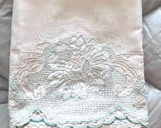 Hand stitched pillow cases - never used