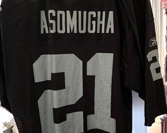 Football Jersey - Oakland Raiders #21 Asomugha - never worn