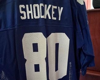 Football Jersey - Giants #80 Shockey - never worn