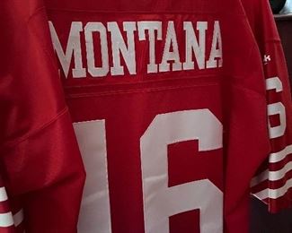 Football Jersey - Montana # 16 - 49ers - never worn