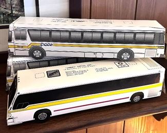 Pace cardboard bus boxes
