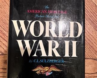 Large 1966 American Heritage World War ll book