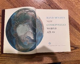 Large Rand McNally New Cosmopolitan World Atlas