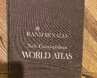 Large Rand McNally New Cosmopolitan World Atlas