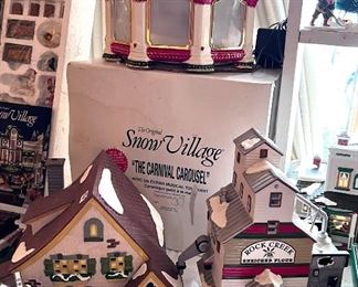 - SOME OF THE CHRISTMAS DEPT. 56 HOUSE AND ACCESSORIES MAY BE SOLD