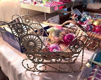 Vtg. Mercury ornaments - SOME OF THE CHRISTMAS ORNAMENT MAY BE SOLD