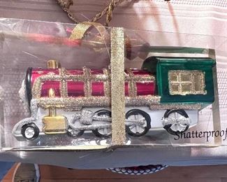Train ornament - SOME OF THE CHRISTMAS ORNAMENT MAY BE SOLD