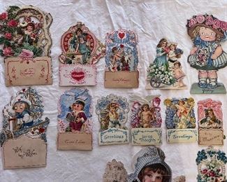 Beautiful Vtg. Valentine pop up cards