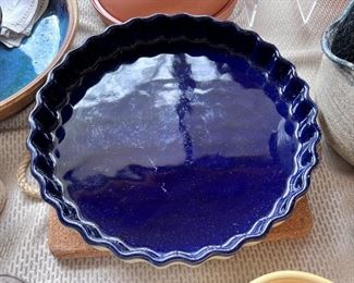 The Great American Stoneware Factory Pie plate