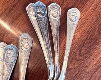 Oneida Collector spoons - Actor/Actress - SOME OF THESE SPOONS MAY BE SOLD