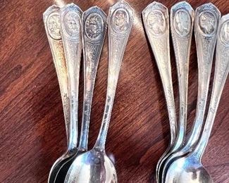Oneida Collector spoons - Actor/Actress - SOME OF THESE SPOONS MAY BE SOLD