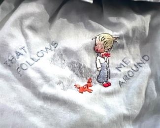 Vtg. Stitchted little boy clothes