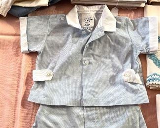 Vtg. little boy clothes