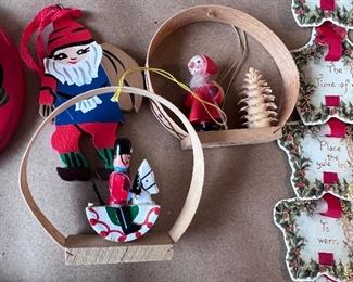 Scandinavian ornaments - SOME OF THE CHRISTMAS ORNAMENT MAY BE SOLD