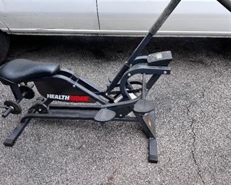 Health Rider - SOME OF THE GARAGE ITEMS MAY BE SOLD