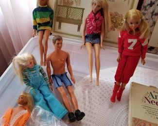 Vtg. Barbie dolls