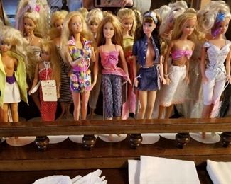 Vtg. Barbie dolls