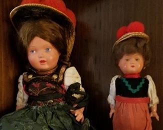 Vtg. dolls