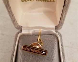 Bell & Howel tie pin