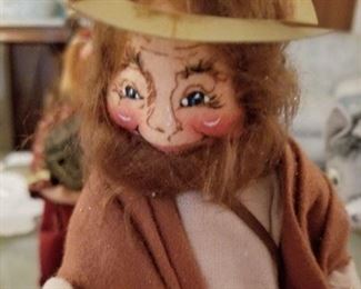 Annalee 7 pc Nativity set - Joseph, Mary, Jesus w/manger, 3 Wise Men, Cow and Sheep