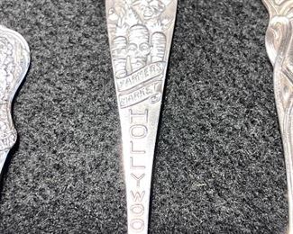 Sterling Hollywood Cal. spoon - SOME OF THESE SPOONS MAY BE SOLD