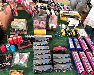 Tons of loose trains - O gauge, G gauge, S gauge, accessories and more