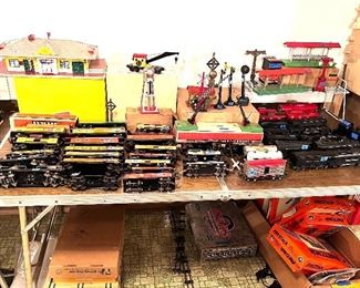 Pre-war trains and accessories