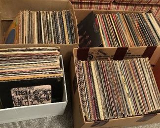 Over 200 Rock n Roll Record Albums