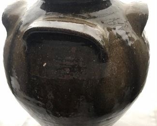 Charles Lisk Four Handled Pottery Jar