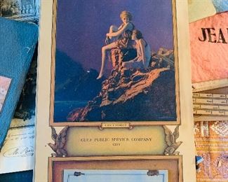 many more  early  calendars including this  1928 calendar that advertises  Mazda light bulbs