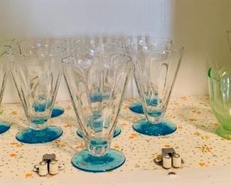 love the blue footed depression glasses