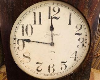 Original McGowen Motors electric clock 