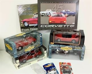 Gesc612 Die Cast Corvette More