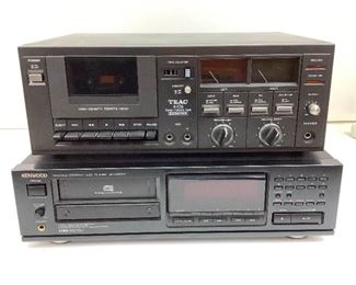 Gesc621 Teac Stereo Cassette And Sony CD