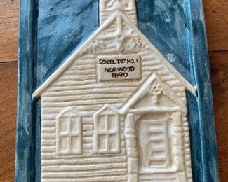 Norwood commemorative school tile