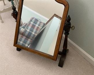 Antique dressing mirror