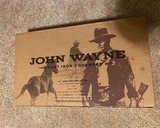 John Wayne cast iron pan