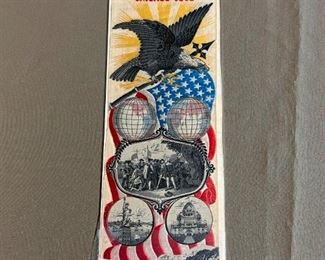 006 1893 Chicagos World Columbian Exposition Souvenir Ribbon