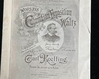 012 Carl Koellings Worlds Expedition Waltz Sheet Music