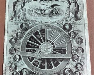 021 Booklet Worlds Columbian Expo American Exhibitor List