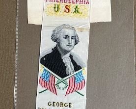 027Original Thomas Steven Centennial Stevengraph Bookmark