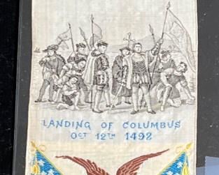034Worlds Columbian Exposition Discovery of America Ribbon